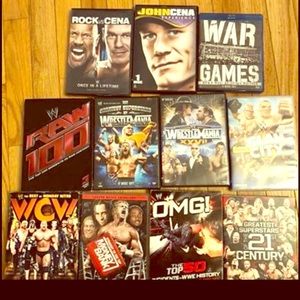 WWE wrestling DVD’s